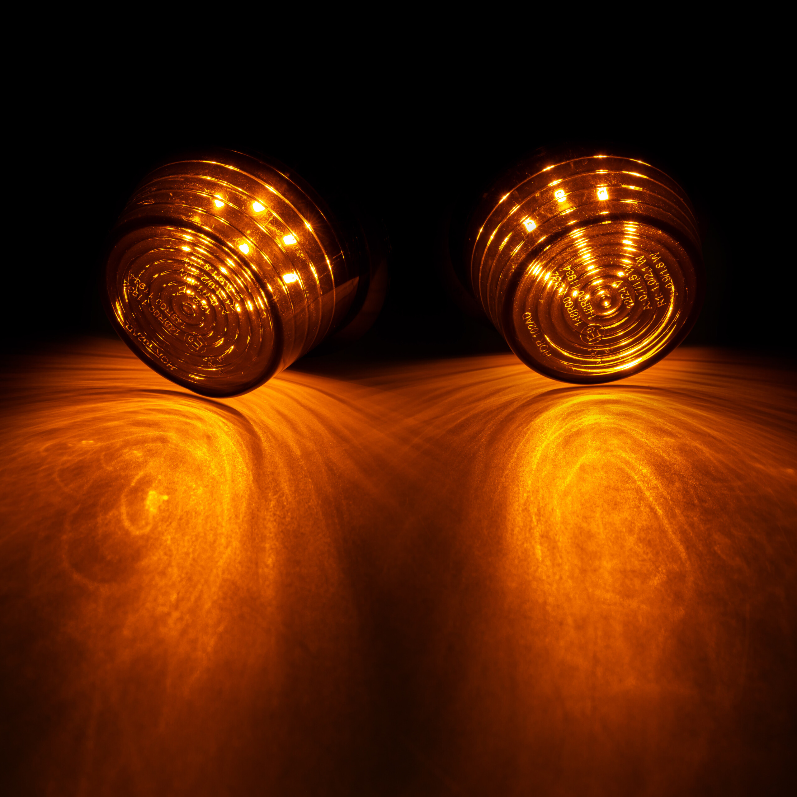 Module orange double pour feux sur bras MDP 2592/GRAPHITE