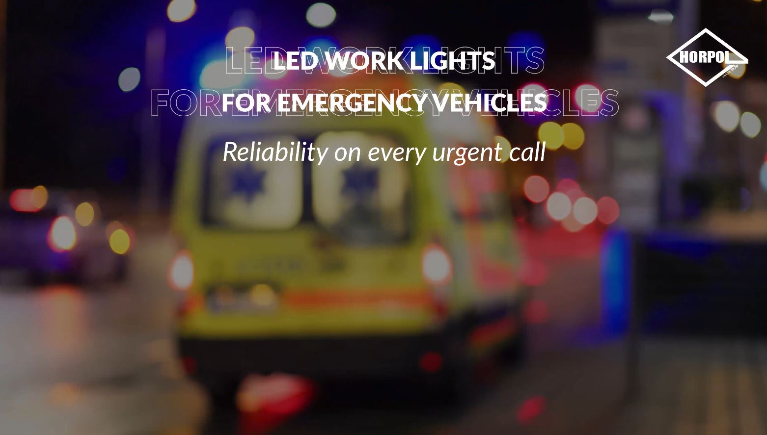 Lampe de travail LED – une fiabilité à toute épreuve.